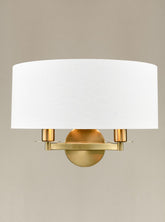 Franklite Windsor 2lt Wall Light Aged Brass